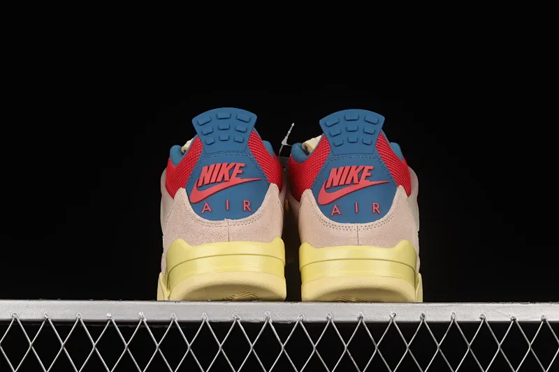 All categories Air Jordan Jordan series basketball shoes Air Jordan 4 foreign trade version Union La x Air Jordan 4 Retro AJ4 Joe 4 Union Pink Blue Knight DC9533-800